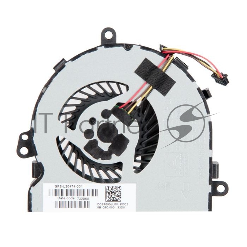 Вентилятор (кулер) для ноутбука HP 15-DB, 15-DR, 15Q-DX, 15T-DS, C129, C130, L20474-001