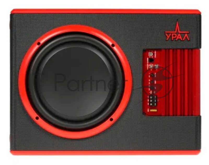 Сабвуфер автомобильный Ural АС-У12А ЧЕРНЫЙ 300Вт активный (30см/12)