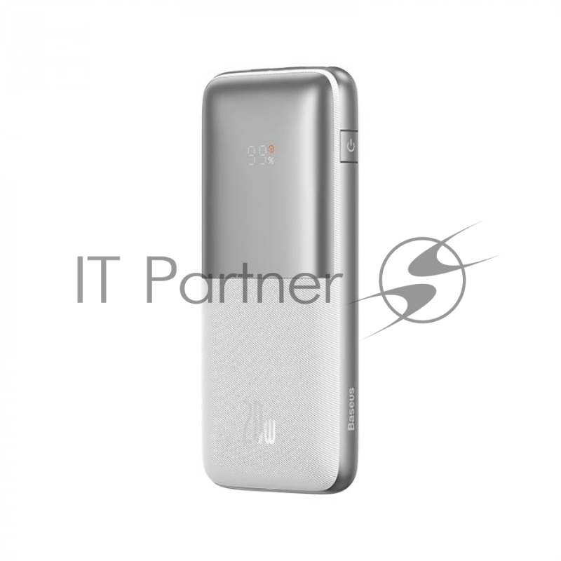 Внешний аккумулятор BASEUS Bipow Pro Overseas Edition 20W Overseas Edition, 3.0A (10000 mAh), белый