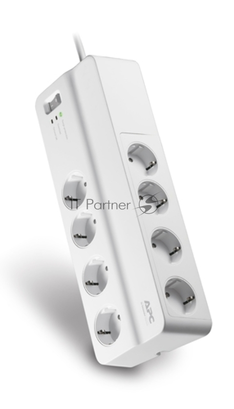 Сетевой фильтр APC PM8-RS 2м (8 розеток) белый