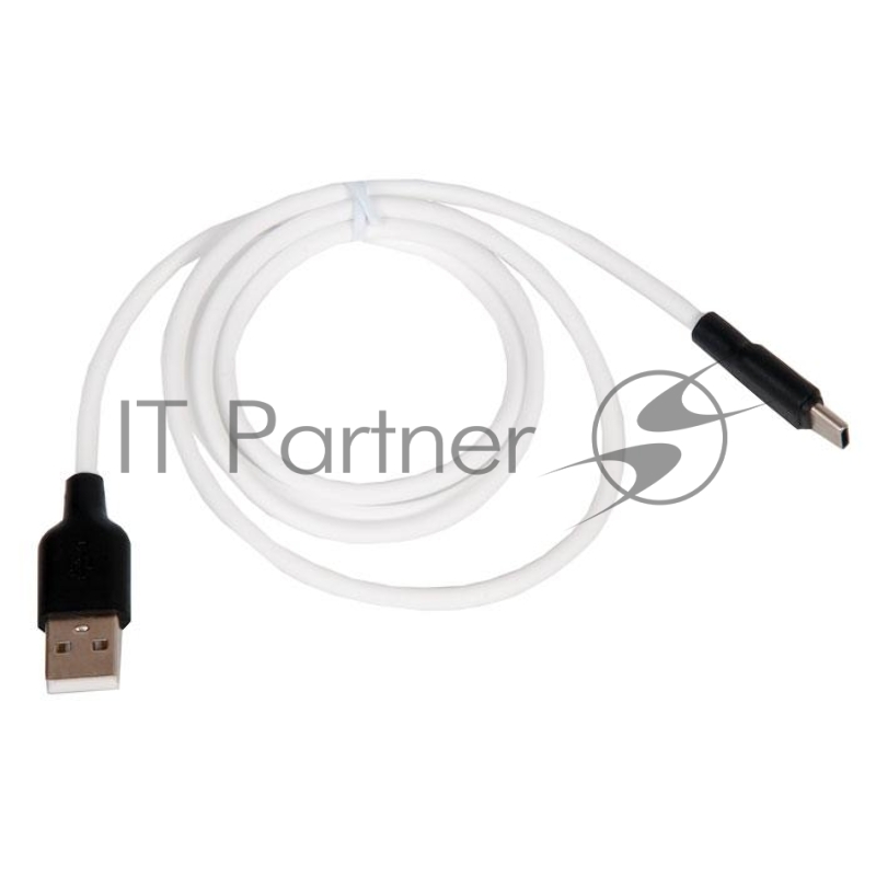 Кабель USB HOCO X21 Plus Silicone для Type-C, 3.0А, длина 1.0м, белый