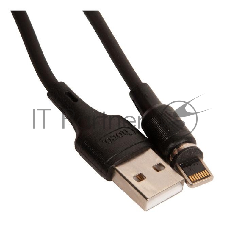 Кабель USB HOCO X52 Sereno магнитный для Lightning, 2.4А, длина 1.0м, черный