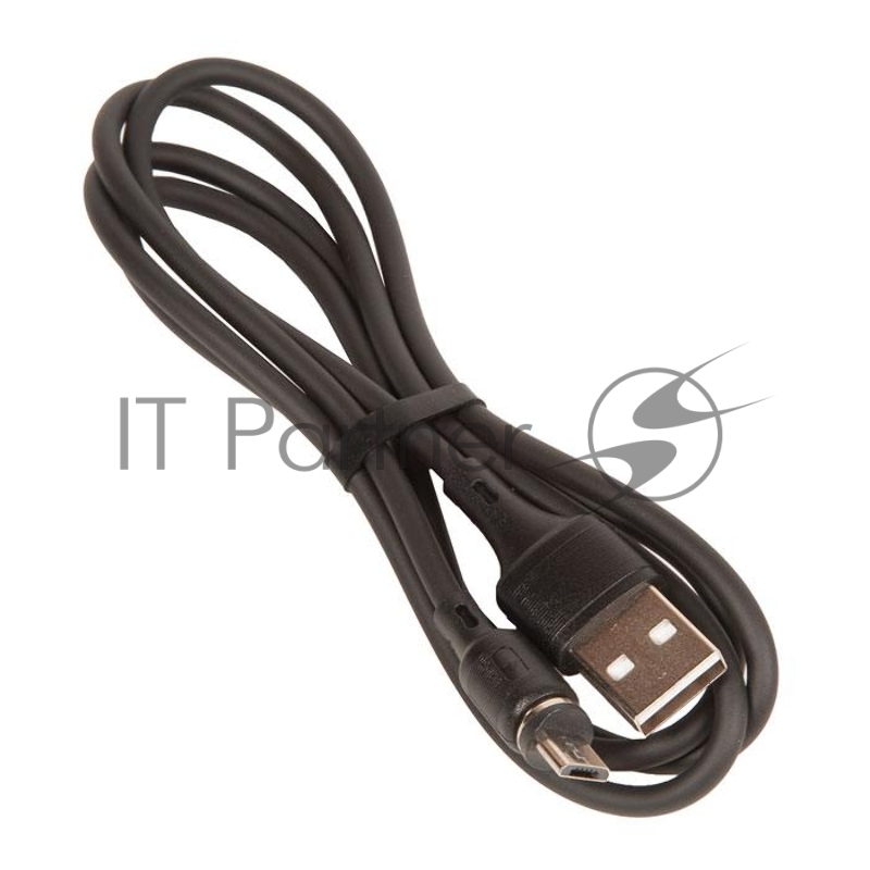 Кабель USB HOCO X52 Sereno магнитный для Micro-USB, 2.4А, длина 1.0м, черный