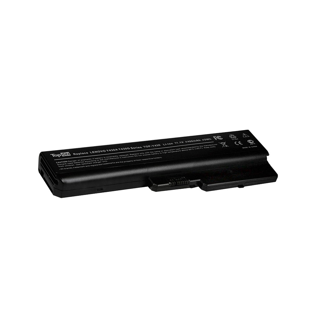 Аккумулятор для ноутбука Lenovo IdeaPad 3000 N500, V450, Y430, B430 Series. 11.1V 4400mAh 49Wh. LO8O4C02, LO8L6C02