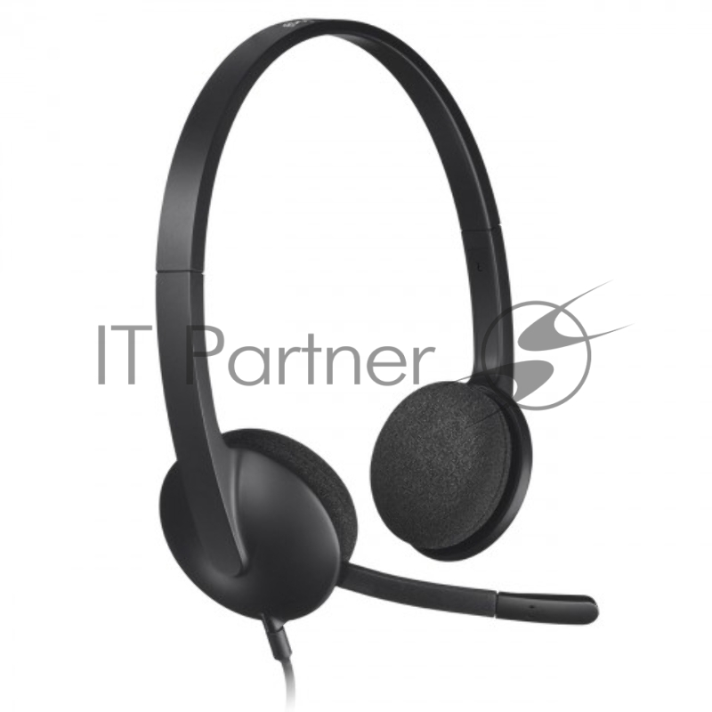 Гарнитура Logitech Headset H340 USB graphite (981-000509)