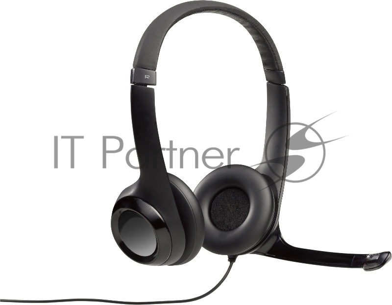 Гарнитура Logitech Headset Logitech H390 USB black (981-000803)