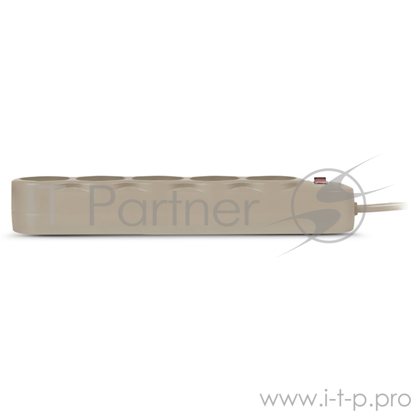 Сетевой фильтр Sven SF-05L 3 м (5 розеток) серый