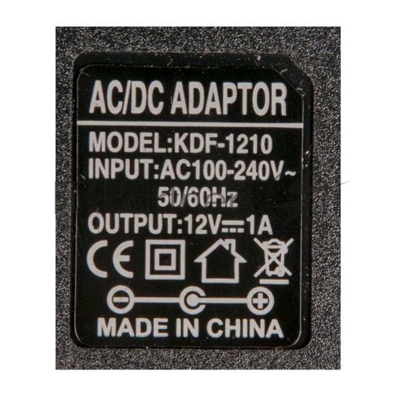 Блок питания 12V 1A 5.5x2.1 мм