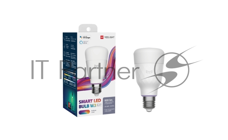 Умная LED-лампочка Yeelight Smart LED Bulb W3 (Multiple color)