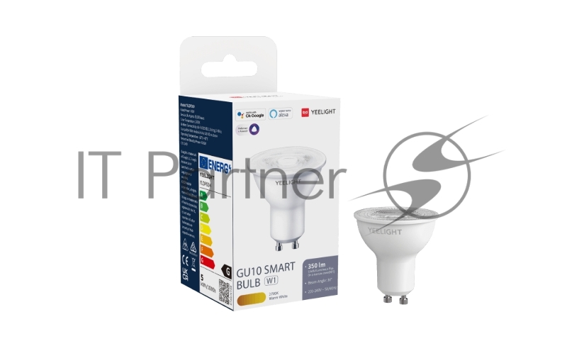 Умная лампочка Yeelight GU10 Smart bulb W1 (Dimmable)