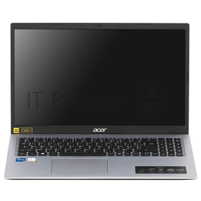 Ноутбук Acer ASPIRE 3 A315-58-5427 15.6 FHD, Intel Core i5-1135G7, 8Gb, 256GB SSD, No ODD, int., Win11, чёрный AZERTY