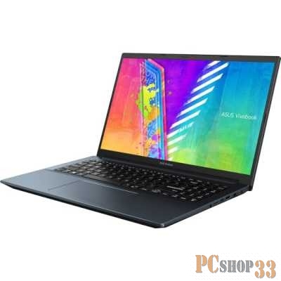 Ноутбук 15.6 IPS FHD Asus M6500QC-HN058 blue (AMD Ryzen 5 5600H/16Gb/512Gb SSD/3050 4Gb/no OS) (90NB0YN1-M004T0)
