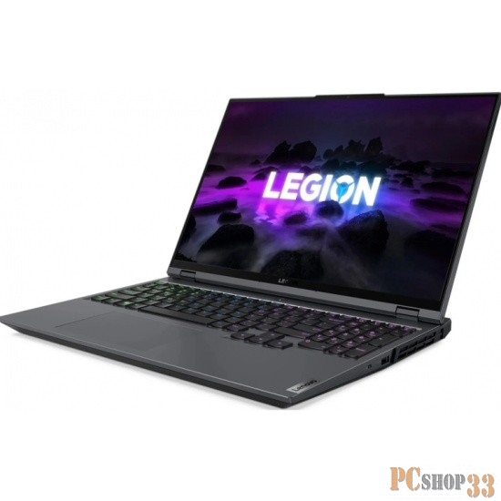 Ноутбук Lenovo Legion 5 Pro 16ACH6H 16 WQXGA (2560x1600) IPS 500nits 165hz, Ryzen 7 5800H, 2x8GB DDR4 3200, 1TB SSD M.2 , RTX 3070 8GB, Wifi, BT, HD Cam, 300W Slim Tip, 80Wh, KB ENG/RUS, Win11 Home64 ENG