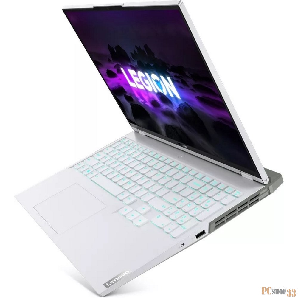 Ноутбук Lenovo Legion 5 Pro 16ACH6H 16 WQXGA (2560x1600) IPS 500nits 165hz, Ryzen 7 5800H, 2x8GB DDR4 3200, 2x1TB SSD M.2 , RTX 3060 6GB, Wifi, BT, HD Cam,KB ENG/RUS 300W Slim Tip, 80Wh, KB ENG, Win11 Home64