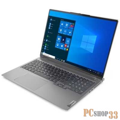 Ноутбук Lenovo ThinkBook 16p G2 ACH 16 WQXGA (2560x1600) IPS 400N, Ryzen 9 5900HX 3.3G, 2x16GB DDR4 3200, 1TB SSD M.2, RTX 3060 6GB, WiFi6, BT,FPR, FHD Cam, 230W Slim Tip, KB ENG/RU, Win11 P64 ENG, 1Y, 1.99k