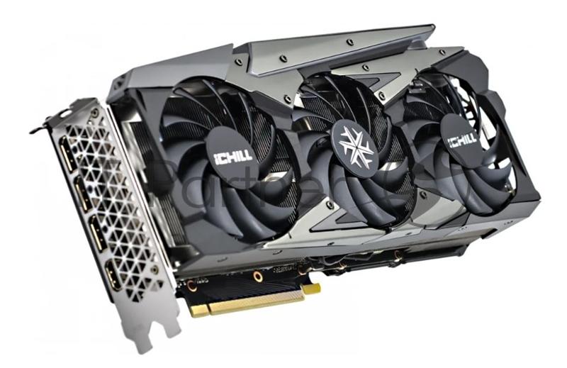 Видеокарта INNO3D RTX 3060 Ti iChill X3 RED//RTX3060Ti, HDMI, DP*3, 8G,D6