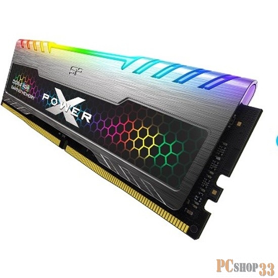 Модуль памяти SILICON POWER 8GB UDIMM DDR4 3600MHz XPOWER Zenith RGB CL18
