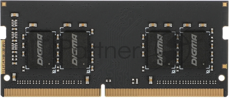 Память DDR4 4Gb 2666MHz Digma DGMAS42666004S RTL PC4-21300 CL19 SO-DIMM 260-pin 1.2В single rank