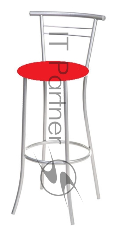 Стул Лига Бар сиденье красный К-19 эко.кожа