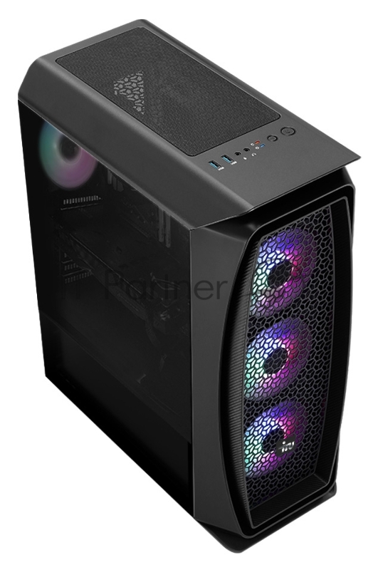 Компьютер IRU Game 510B6GMA MT i5 12400F (2.5) 16Gb SSD1Tb RTX3060Ti 8Gb Free DOS GbitEth 650W черный