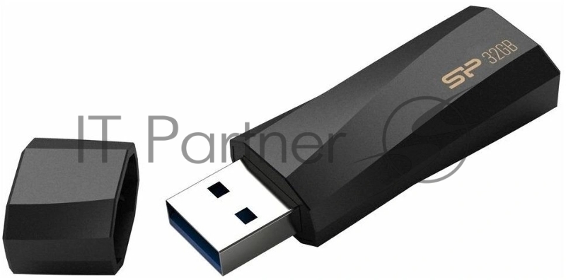 Флеш накопитель 32Gb Silicon Power Blaze B07, USB 3.0, Черный