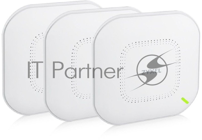 Точка доступа Zyxel NebulaFlex NWA50AX (NWA50AX-EU0103F) AX1800 10/100/1000BASE-TX белый (упак.:3шт)