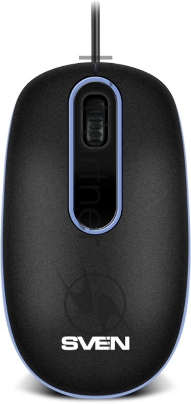 Мышь SVEN RX-90 чёрная (2+1кл., 1000 DPI, блист.)