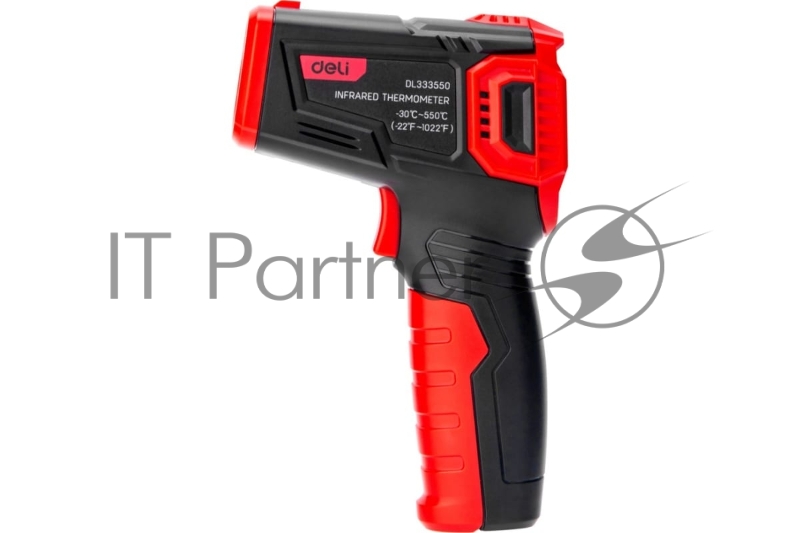Инфракрасный пирометр (термометр) с цветным экраном Deli DL333550