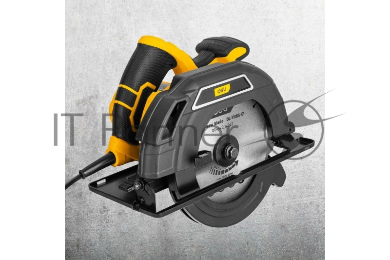 Циркулярная пила Deli DL-YJ185-E1 (1300Вт, 5300об/мин, диаметр диска 185мм)