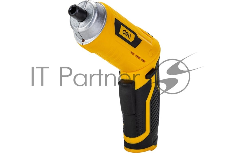 Отвертка аккумуляторная Deli DL-DP04-E2B1 (3,6В, 1,5А*ч, 3Нм, набор бит 10 шт, пласт. кейс)