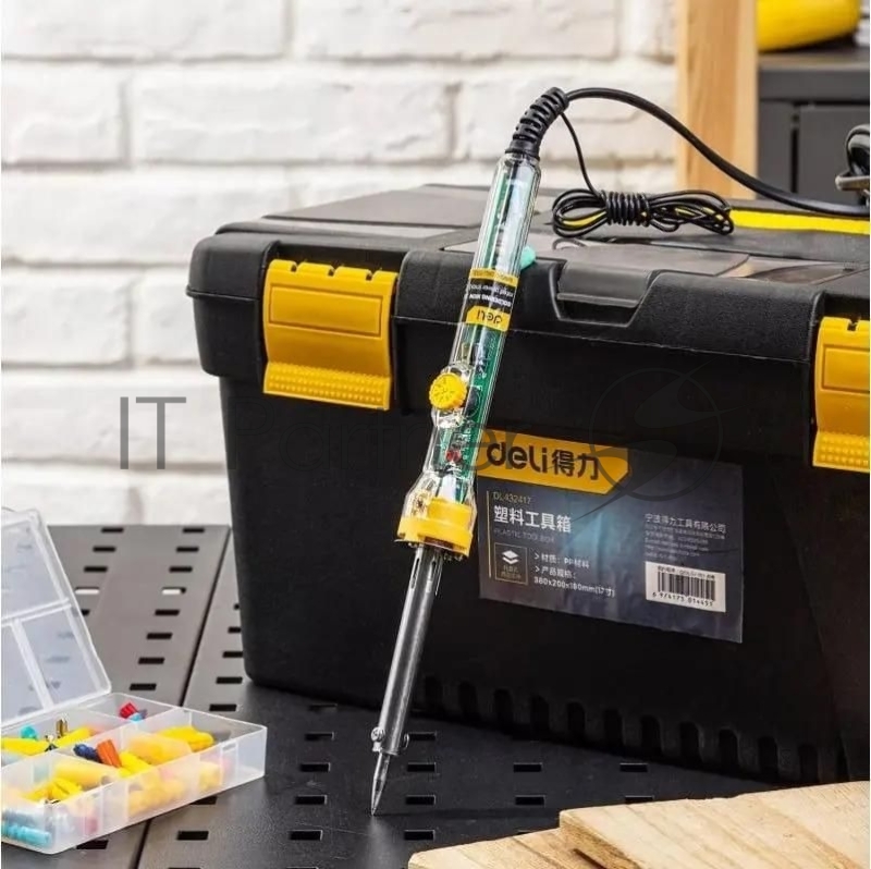 Паяльник Deli DL8820 (60 Вт, диапазон температур 200-450 С с шагом 50 град.)