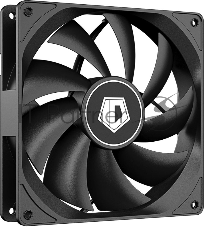 Вентилятор для корпуса ID-Cooling 120x120mm 3pin 1250rpm Black (FL-12025K)