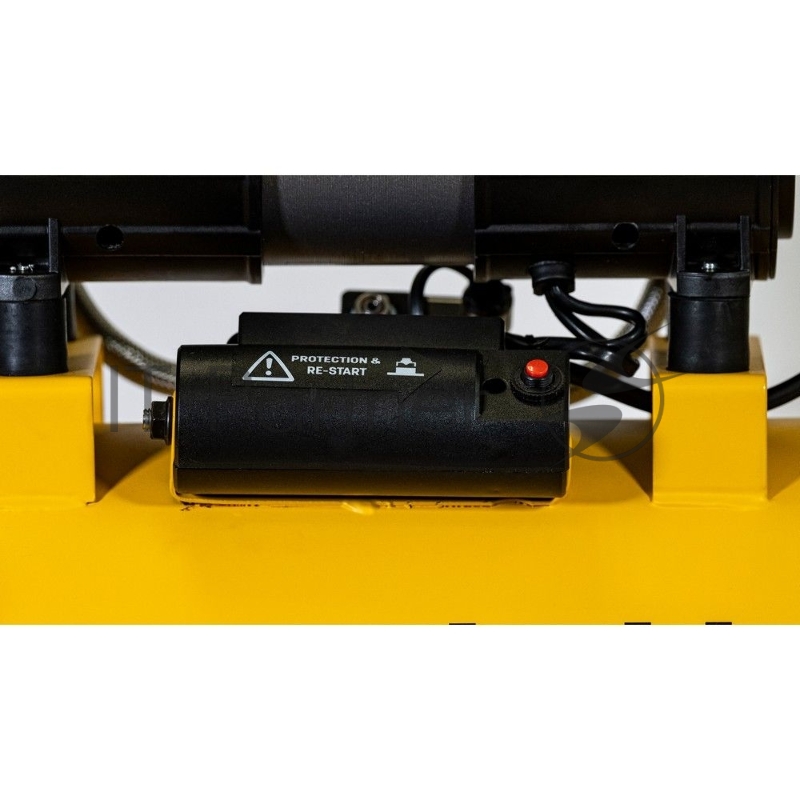 Компрессор воздушный безмаслянный Deli DL-WKY25-E1 (мощность 1,2кВт, 25литров, 80л/мин, 7атм, 2800об/мин)