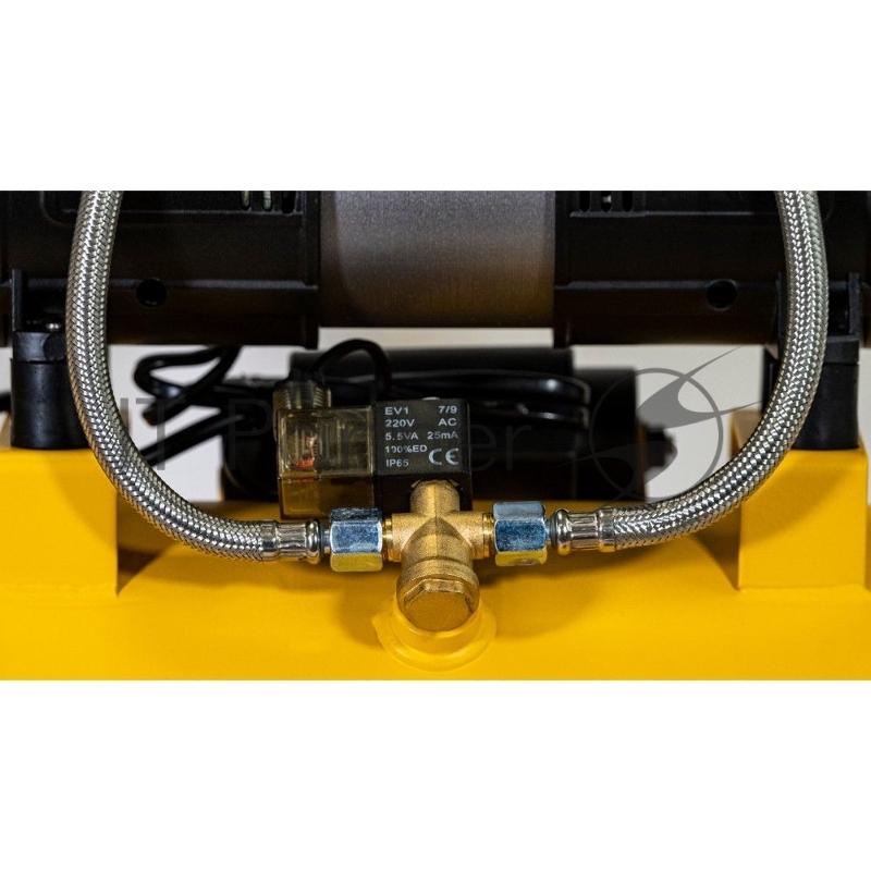 Компрессор воздушный безмаслянный Deli DL-WKY25-E1 (мощность 1,2кВт, 25литров, 80л/мин, 7атм, 2800об/мин)