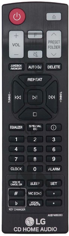 Минисистема LG XBOOM ON66 черный 300Вт CD CDRW FM USB BT