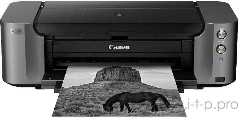 Принтер струйный Canon Pixma PRO-10S (9983B009) A3+ WiFi USB RJ-45 черный/серый