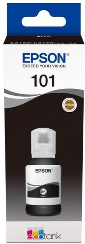 Контейнер с чернилами Epson 101 C13T03V14A (черный) для L4150/4160/6160/6170/6190 (127мл)