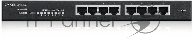 Коммутатор Zyxel GS1915-8-EU0101F 8G управляемый