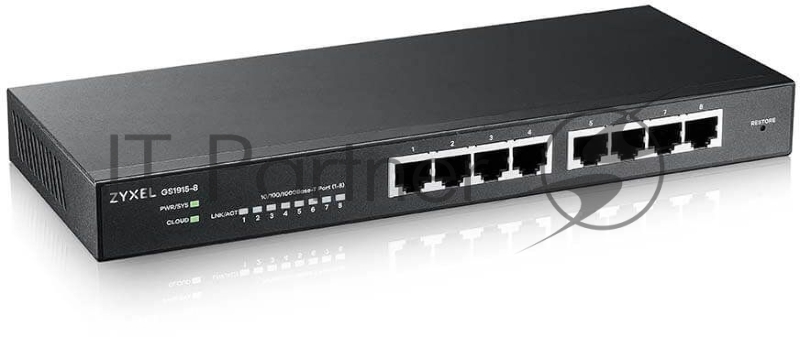 Коммутатор Zyxel GS1915-8-EU0101F 8G управляемый