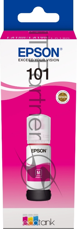 Контейнер с чернилами Epson 101 C13T03V34A (пурпурный) для L4150/4160/6160/6170/6190 (70мл)