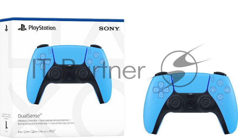 Геймпад Беспроводной PlayStation DualSense синий для: PlayStation 5