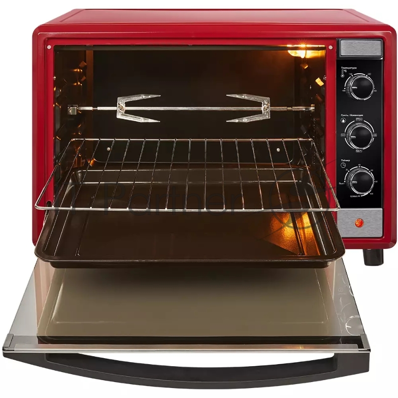 Мини-печь NORDFROST RC 450 ZR pizza красный