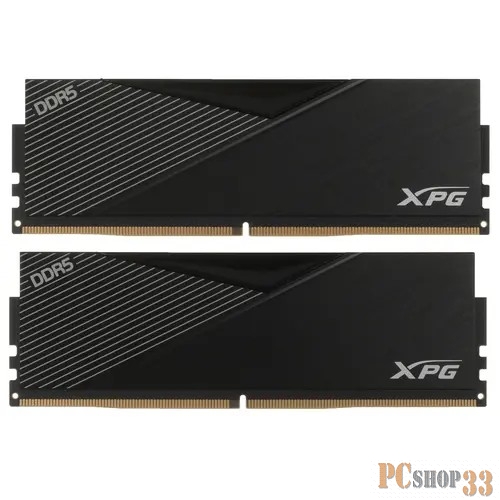 Модуль памяти ADATA XPG Lancer DDR5 RGB 5600MHz 32GB (2x16GB) CL36-36-36 UDIMM 288-Pins Kit Black Heatsink (AX5U5600C3616G-DCLARBK)