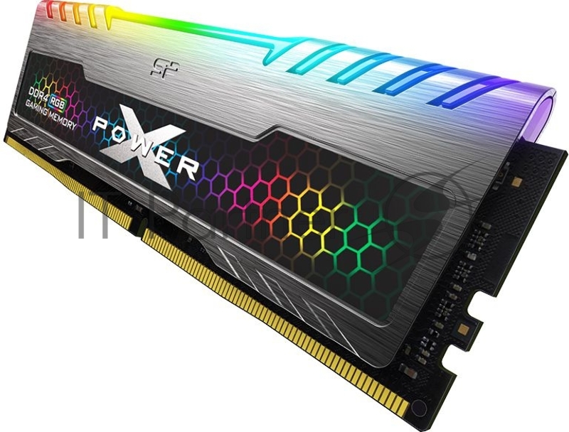 Модуль памяти Silicon Power 16GB 3200МГц XPOWER Turbine RGB DDR4 CL16 DIMM (KIT of 2) 1Gx8 SR