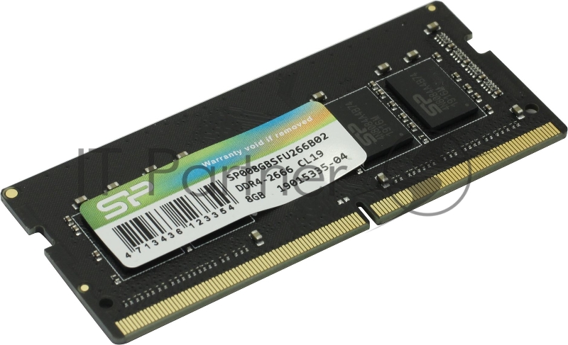 Модуль памяти Silicon Power SO-DIMM DDR4 8GB 2666МГц CL19 1Gx8 SR