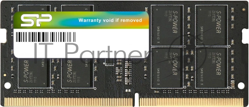 Память DDR4 16Gb 3200MHz Silicon Power SP016GBSFU320F02 RTL PC4-25600 CL22 SO-DIMM 288-pin 1.2В single rank