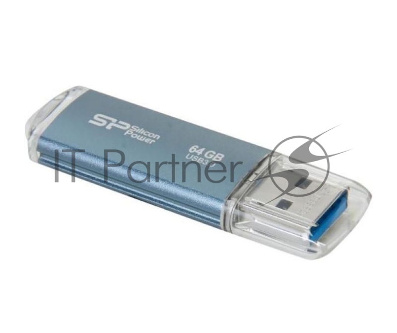 Флеш Диск Silicon Power 64Gb Marvel M01 SP064GBUF3M01V1B USB3.0 синий