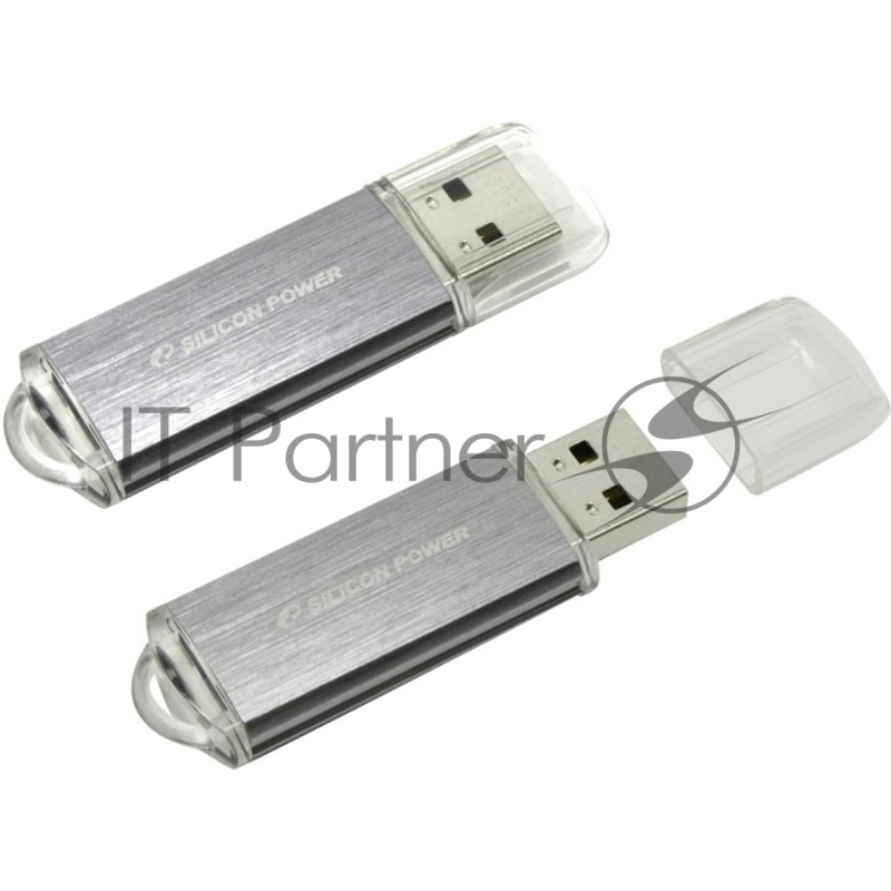 Флэш Диск Silicon Power USB Drive 64Gb Ultima II SP064GBUF2M01V1S {USB2.0, Silver}