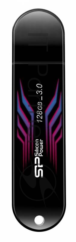 Флеш Диск Silicon Power 128Gb Blaze B10 SP128GBUF3B10V1B USB3.0 черный