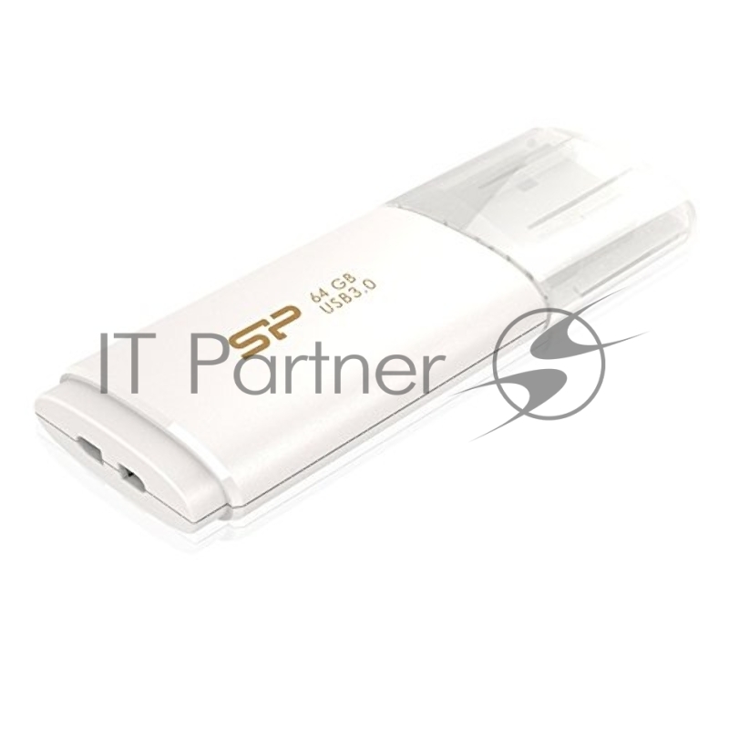 Флеш накопитель 64Gb Silicon Power Blaze B06, USB 3.0, Белый
